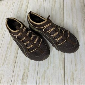 Speedo water shoes elastic neoprene brown 7US